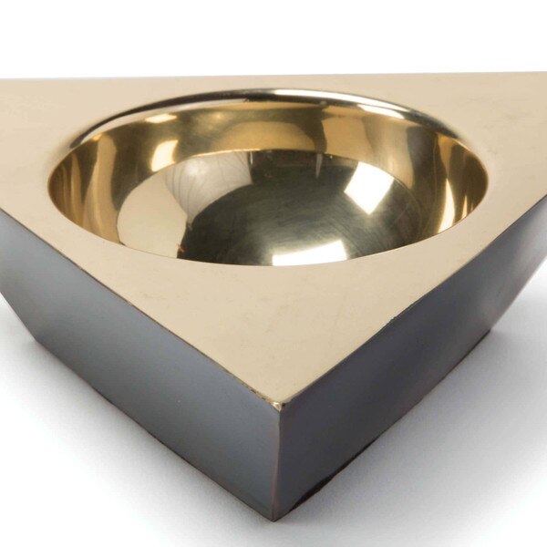 Metal Triangle Dish